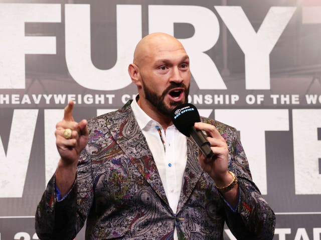 <p>Fury is preparing to defend his WBC title for the second time</p>