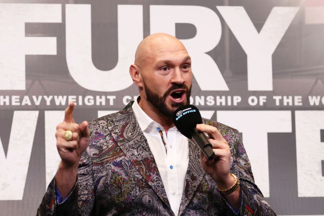 <p>Tyson Fury is preparing to defend his WBC title for the second time</p>
