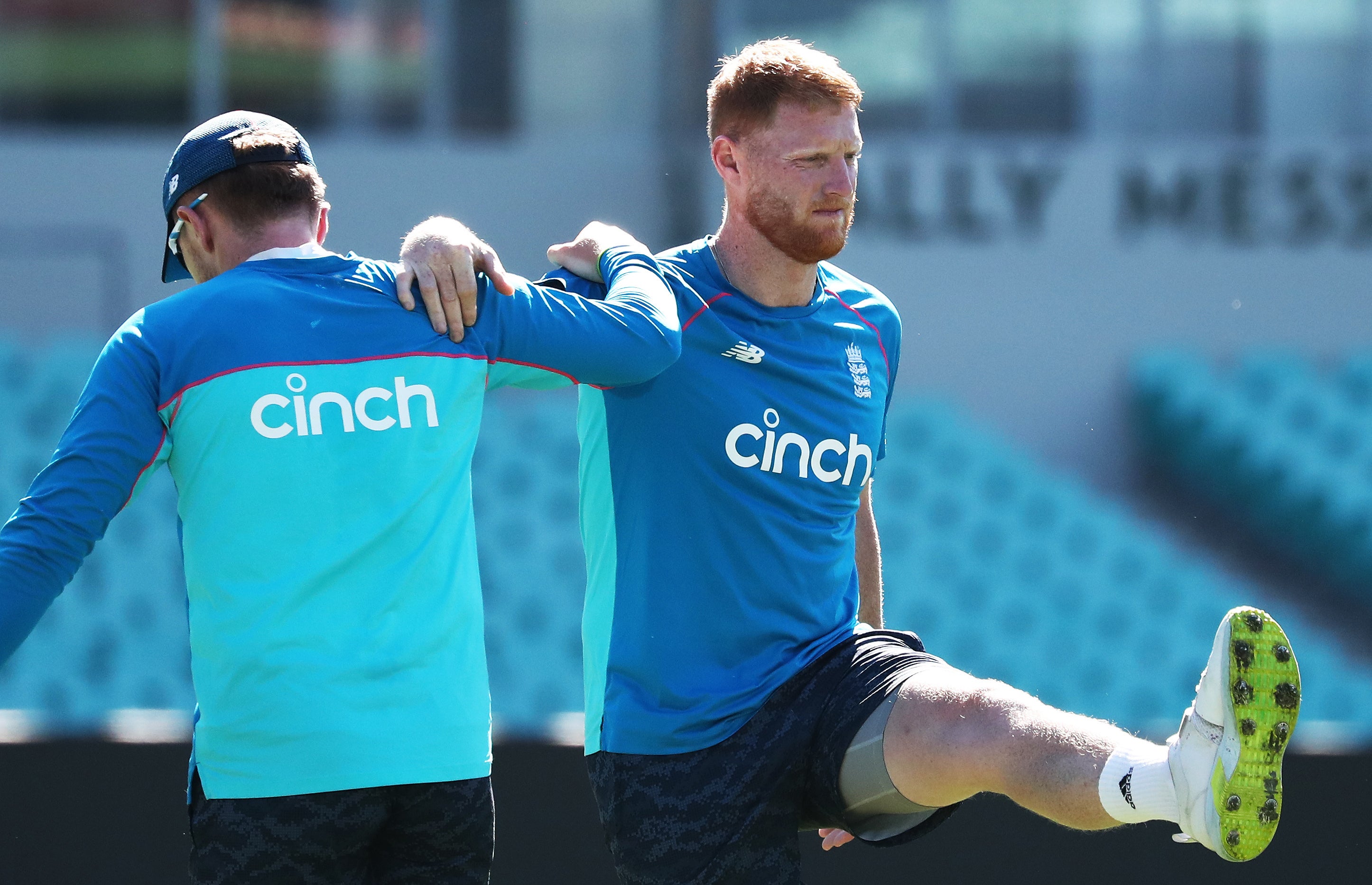 Ben Stokes continues to feel tenderness in his knee (Jason O’Brien/PA)