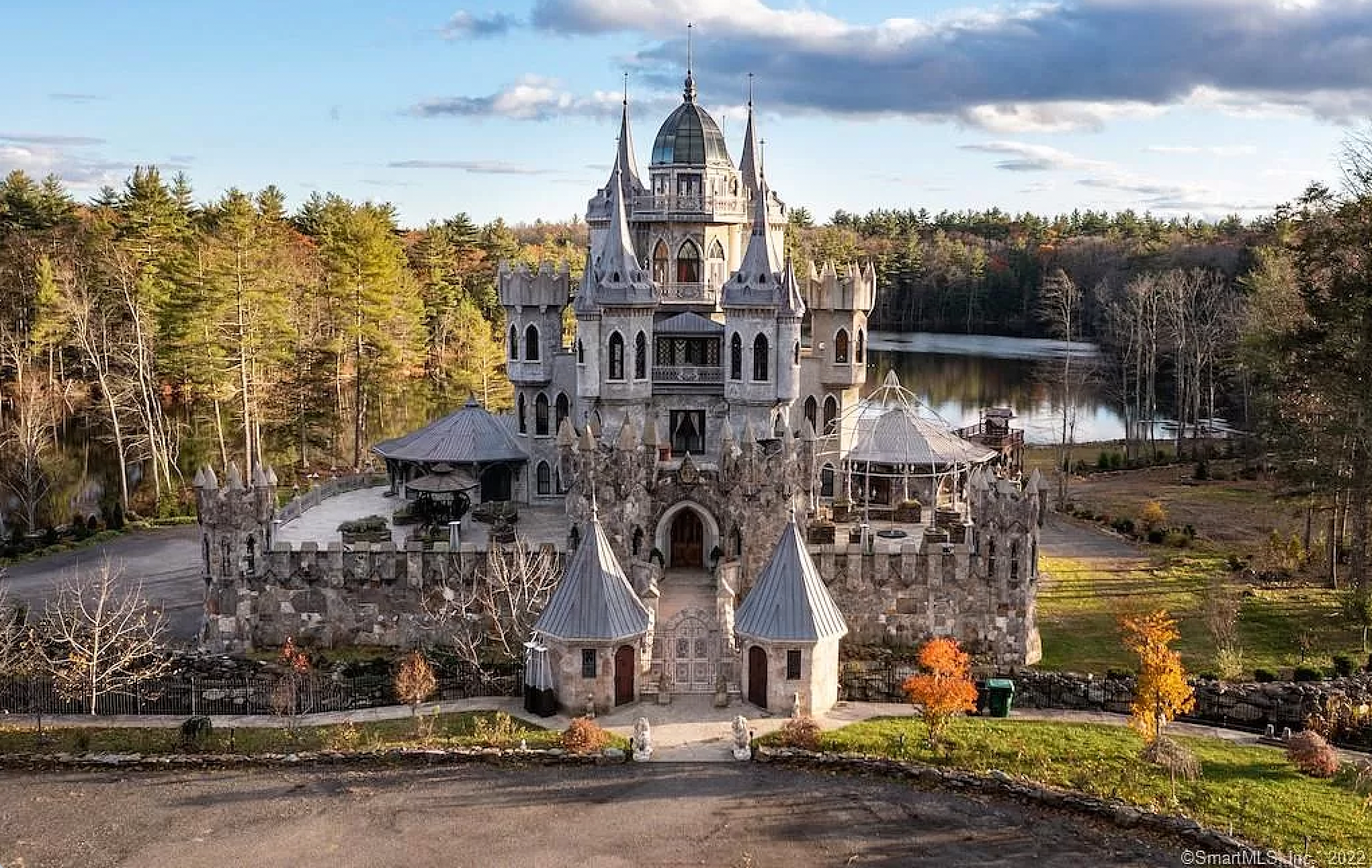 Chris Mark Castle in Connecticut is on the market for $60m