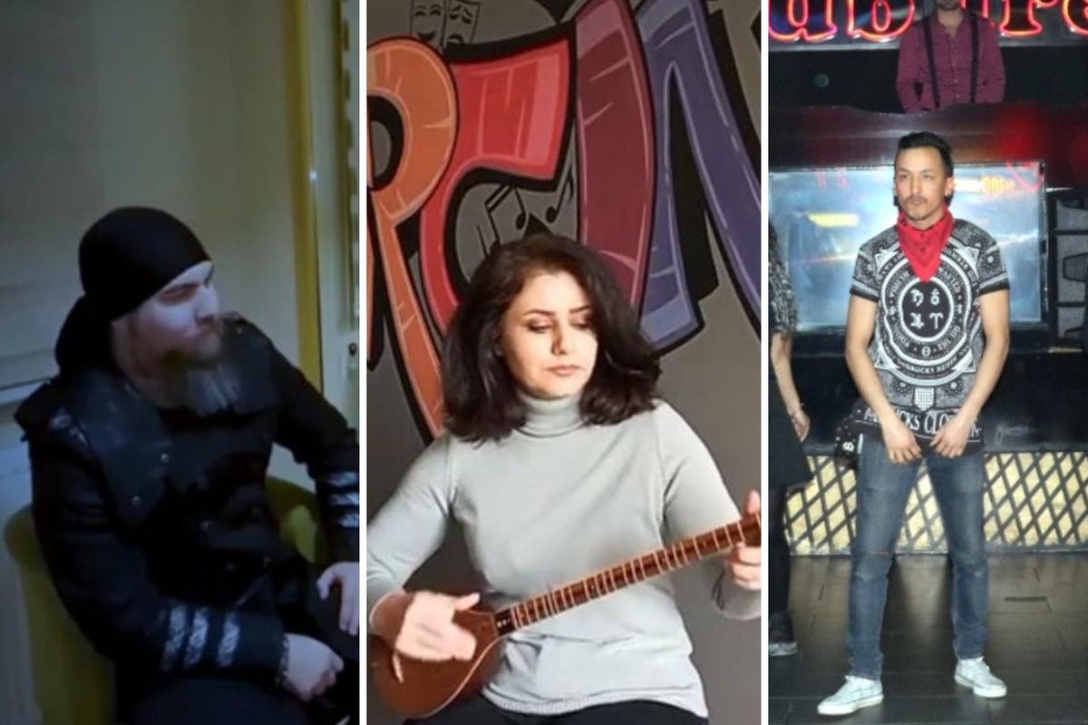 Displaced refugee artists: We want to keep making art Displaced refugee artists: We want to keep making art