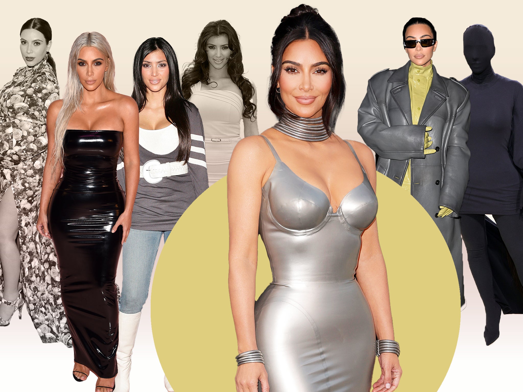 From bandage dresses to Balenciaga: Kim Kardashian's style evolution