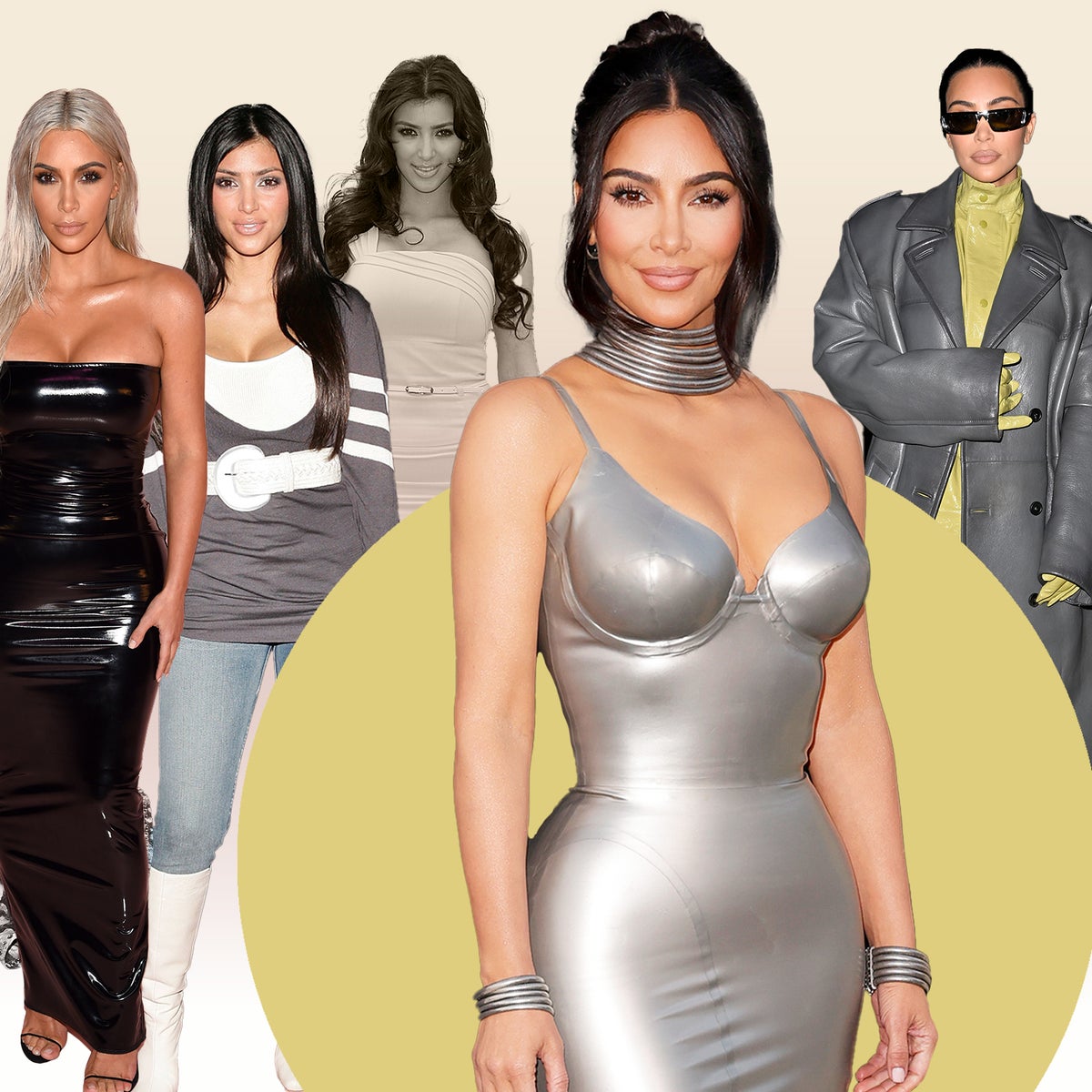 From bandage dresses to Balenciaga: Kim Kardashian's style evolution | The Independent From bandage dresses to Balenciaga: Kim Kardashian's style evolution | The Independent