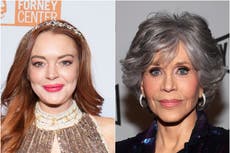 Lindsay Lohan recalls the time Jane Fonda told her off for being late