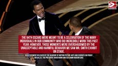 Academy bans Will Smith from Oscars for 10 years
