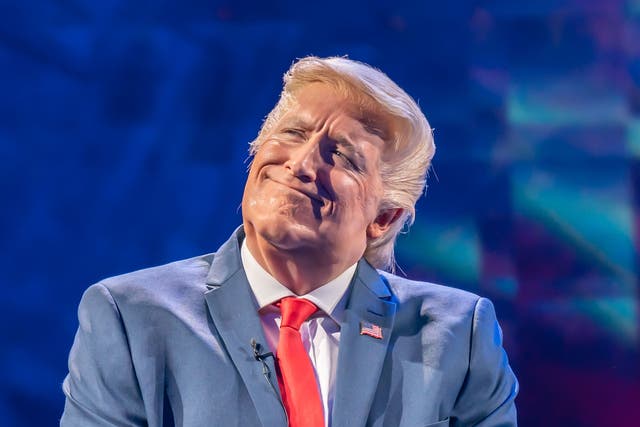 <p>Bertie Carvel as Donald Trump in ‘The 47th'</p>