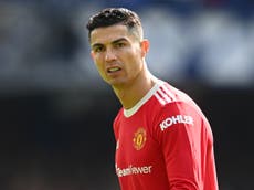 Cristiano Ronaldo cautioned by police after phone ‘outburst’ with Everton fan