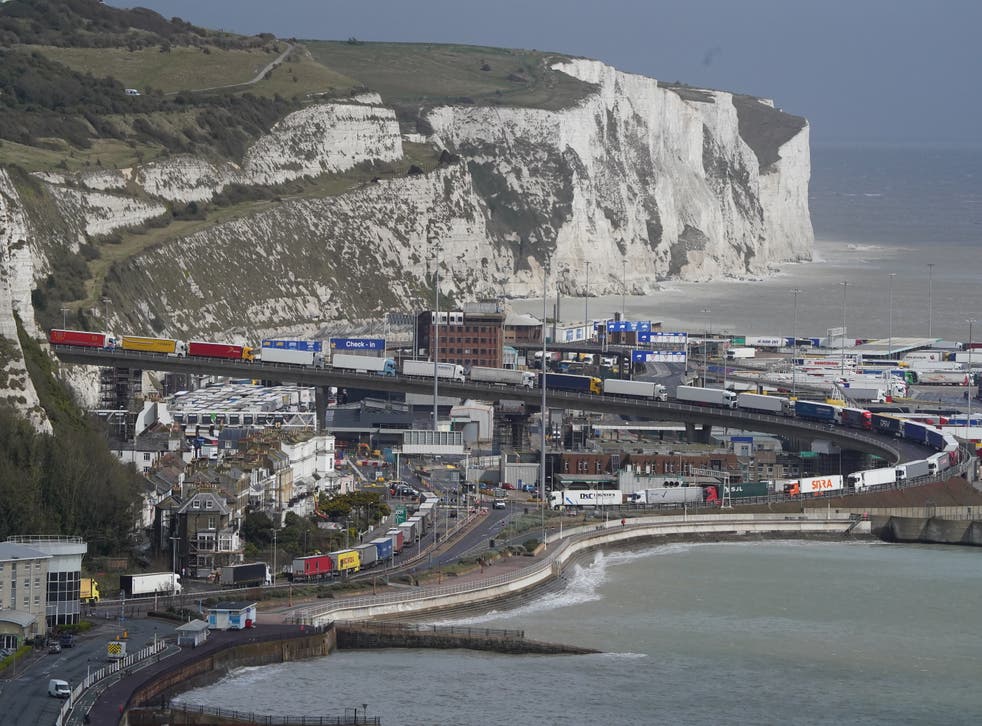 <p>Drivers are put off by the prospect of waiting to pass through the ports of Dover or Folkestone</p>
