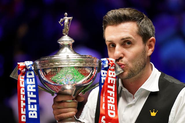 Mark Selby will start the defence of his world snooker title on Saturday (Zac Goodwin/PA)