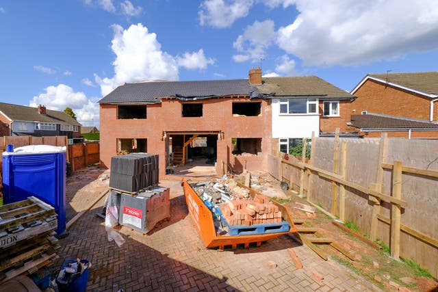 <p>The original 1960s semi-detached house on the site was bulldozed to make way for a massive property</p>