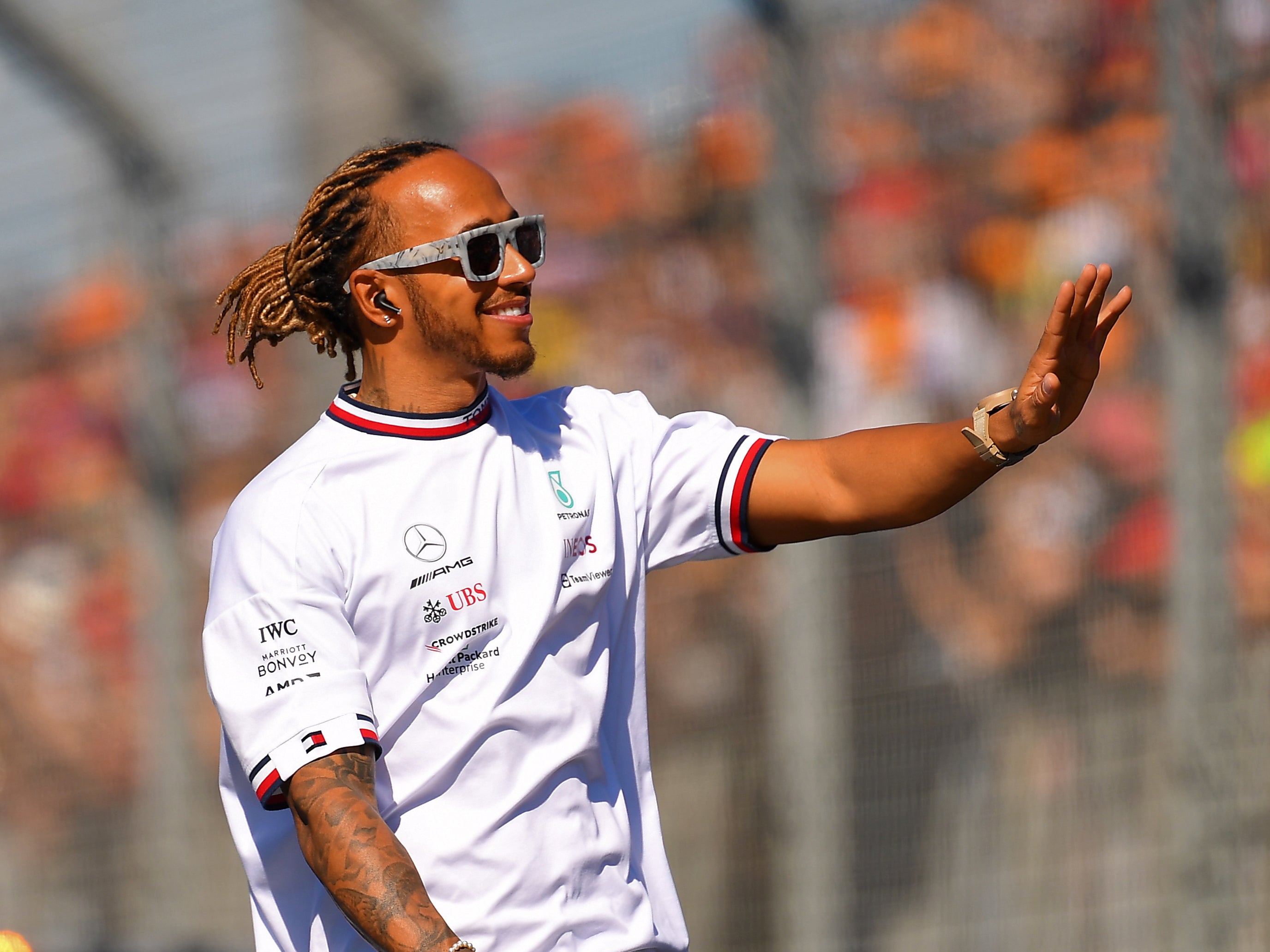 Hamilton defied the FIA’s clampdown in Australia