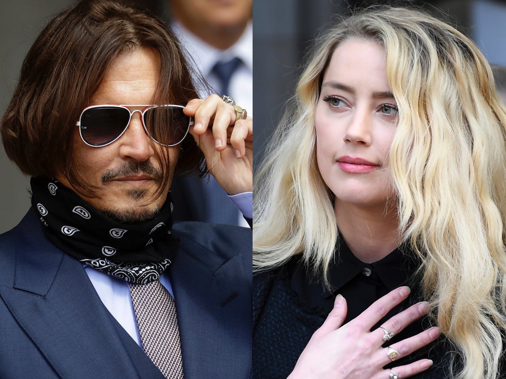 Johnny Depp trial – live: Amber Heard had no marks on face after alleged 2016 incident says artist neighbour