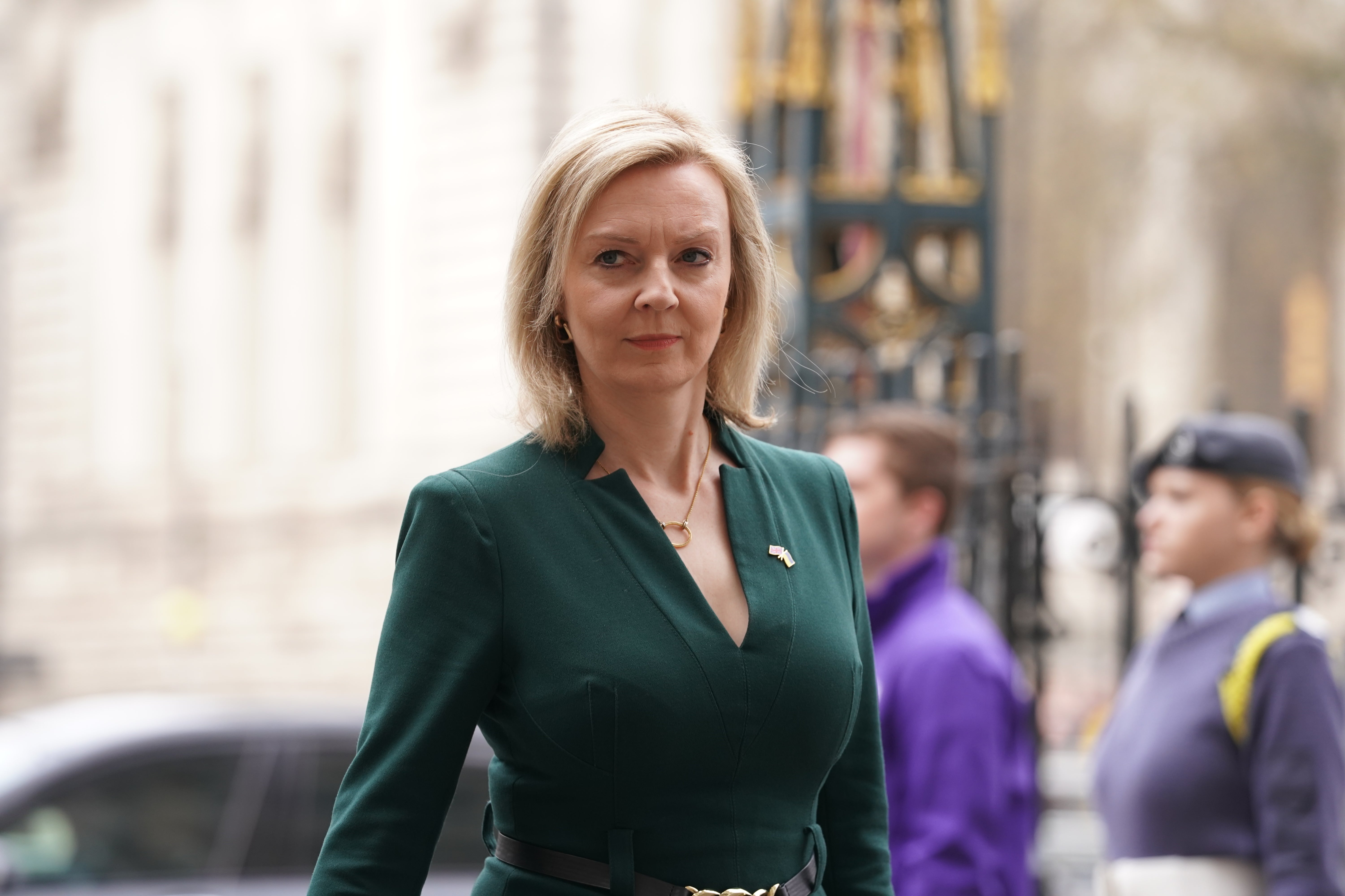 Foreign Secretary Liz Truss said the sanctions are tough (Kirsty O’Connor/PA)