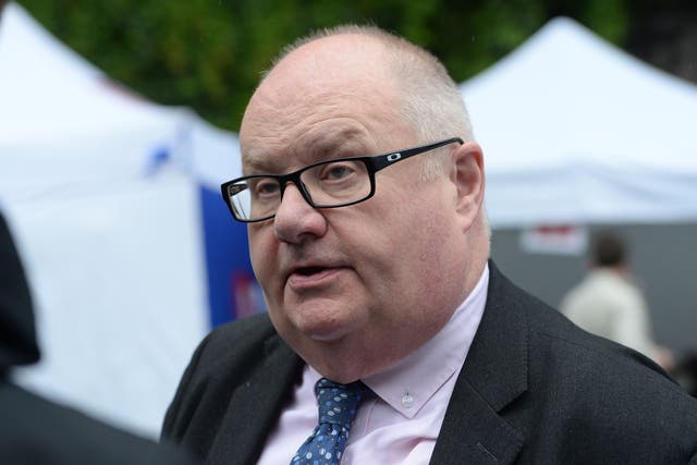 Conservative former cabinet minister Lord Eric Pickles apologised for getting the Grenfell fire death toll wrong (Victoria Jones/PA)