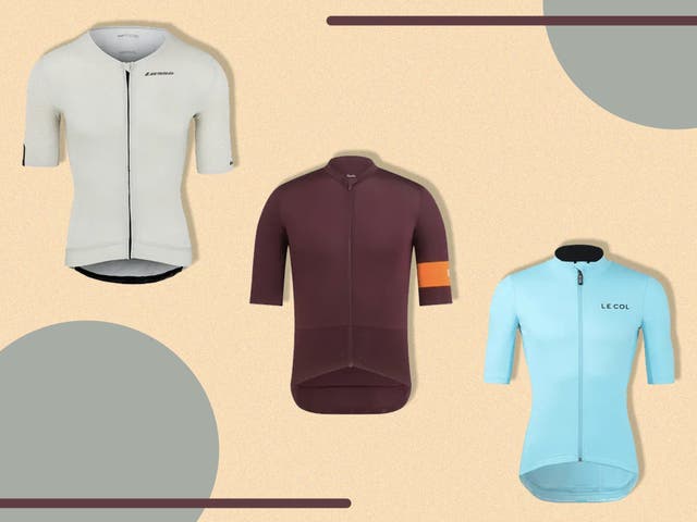 <p>Pedal through sunnier spells with a cool and comfy short sleeved cycling jersey</p>