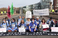 Extinction Rebellion activists ‘train’ in London ahead of new wave of protests