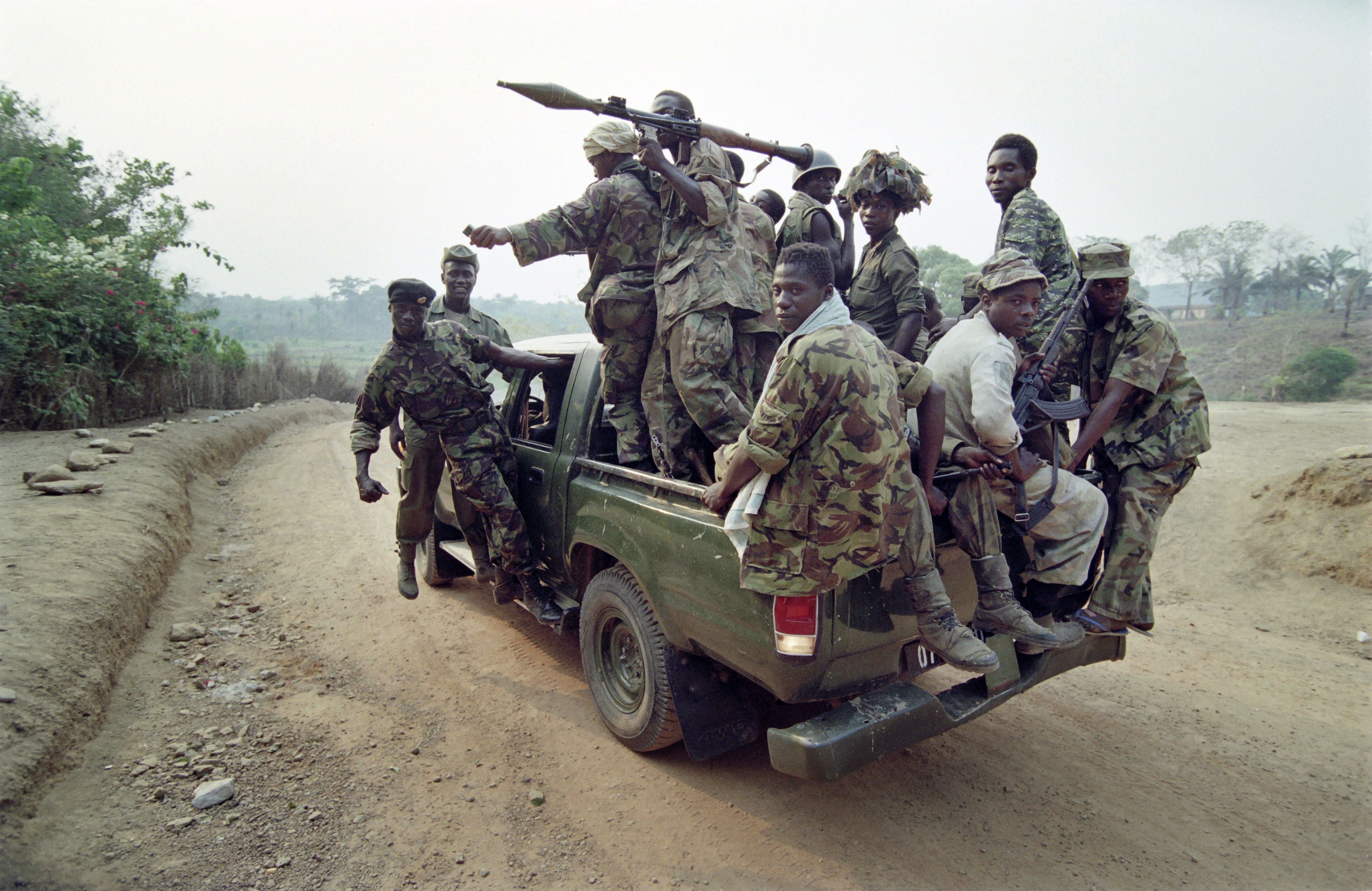 Tens of thousands were killed in decade-long Sierra Leone civil war