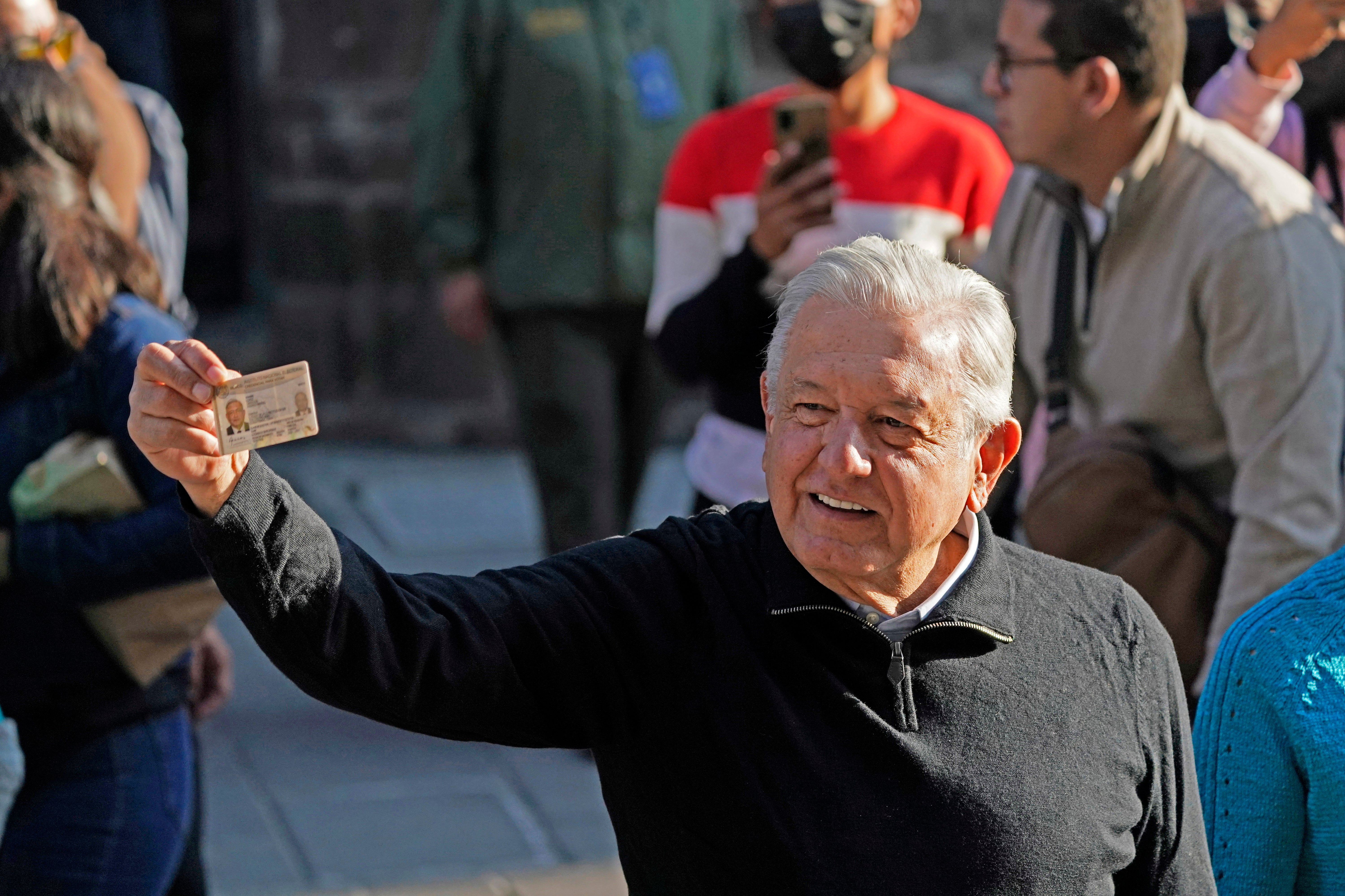 <p>MÉXICO-REFERENDO PRESIDENCIAL</p>