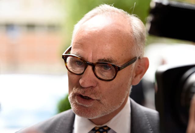 <p>Crispin Blunt has spoken out against Imran Ahmad Khan’s conviction for sexually assaulting a 15-year-old in 2008 (Lauren Hurley/PA)</p>