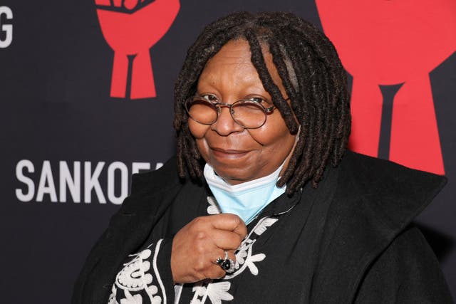 <p>Whoopi Goldberg attends the celebration of Harry Belafonte's 95th Birthday with Social Justice Benefit at The Town Hall </p>
