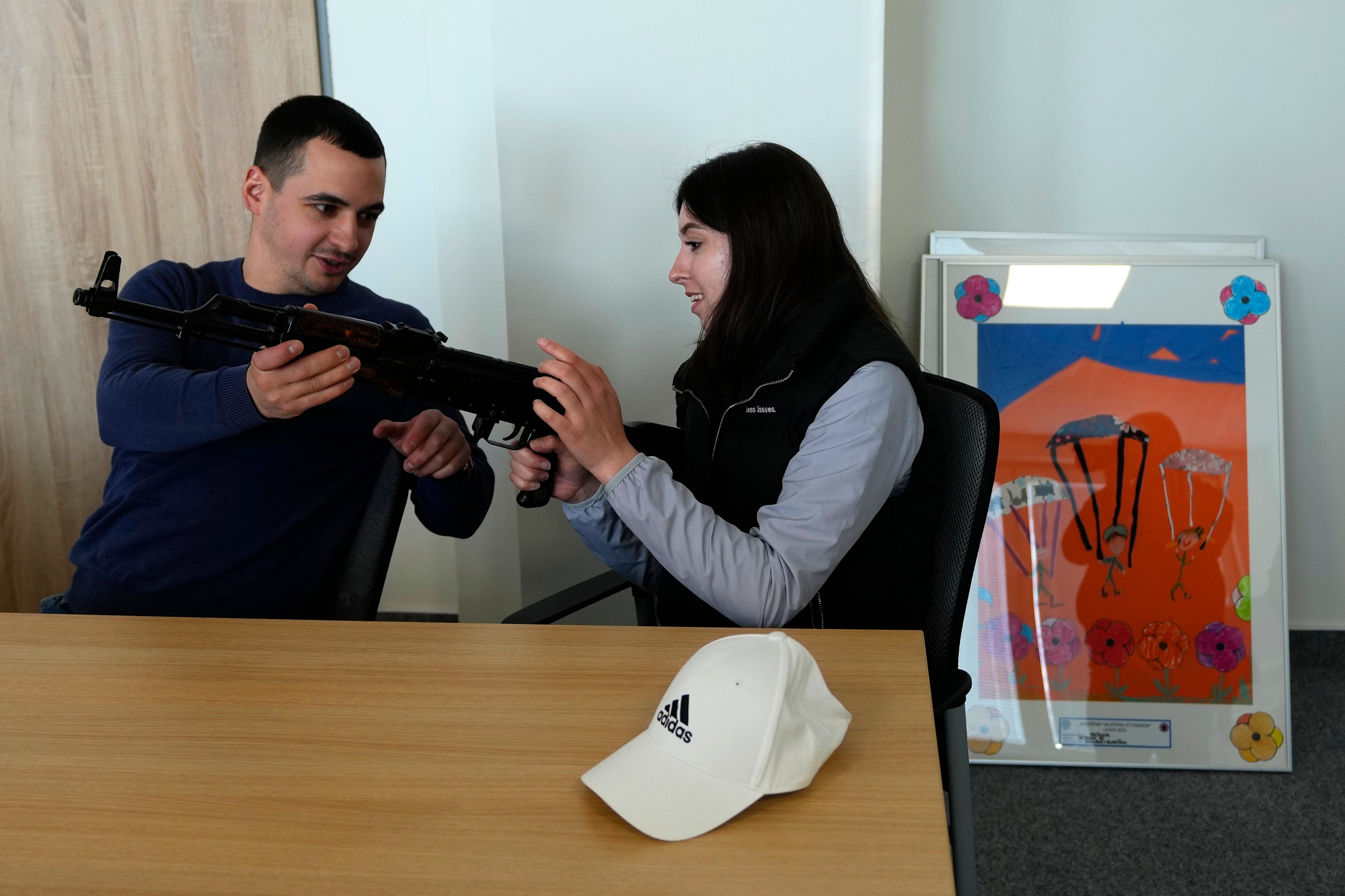 Russia Ukraine War Shooting Training