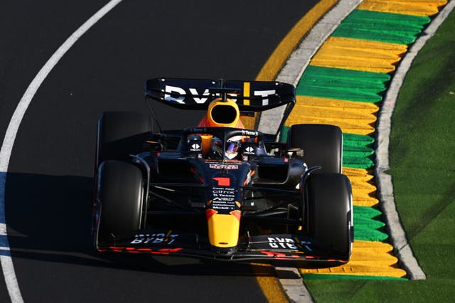 <p>Verstappen failed to finish for the second time in three races in Melbourne</p>