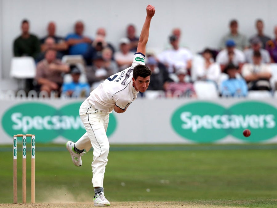 Matthew Fisher in action for Yorkshire