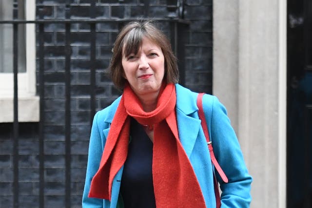 Frances O’Grady has quit as head of the TUC after nine years. (Stefan Rousseau / PA)
