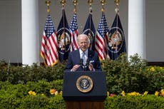 US Inflation rate jumps by 8.5 per cent in 40-year high in bad news for Biden