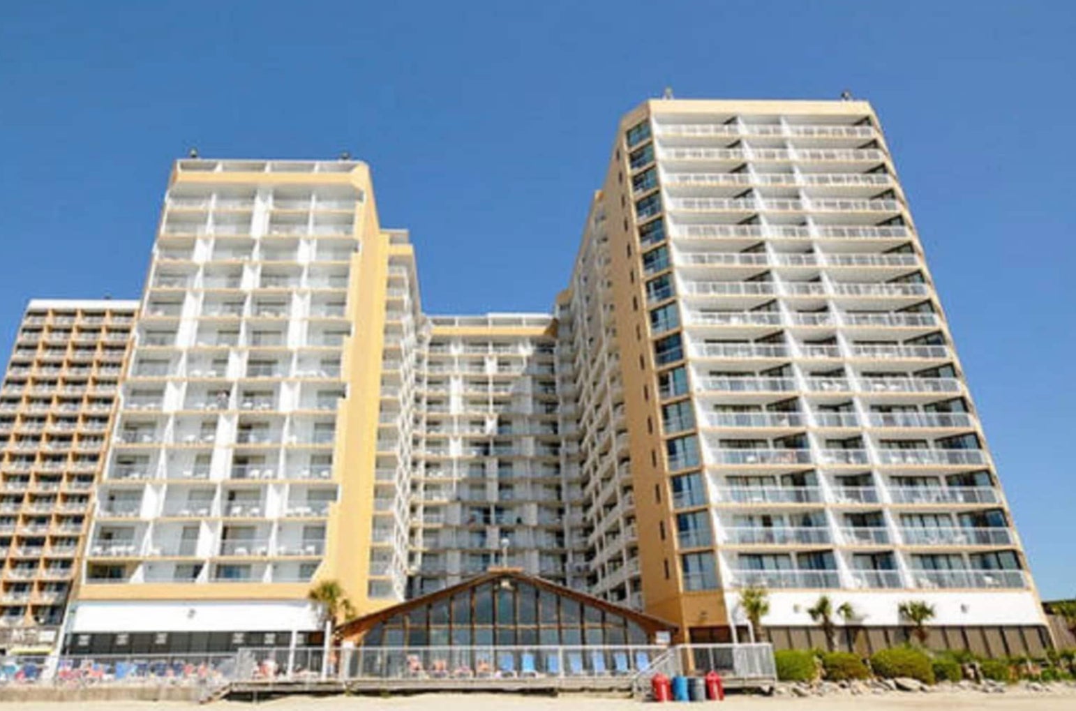 The Sands Ocean Club hotel in Myrtle Beach, South Carolina