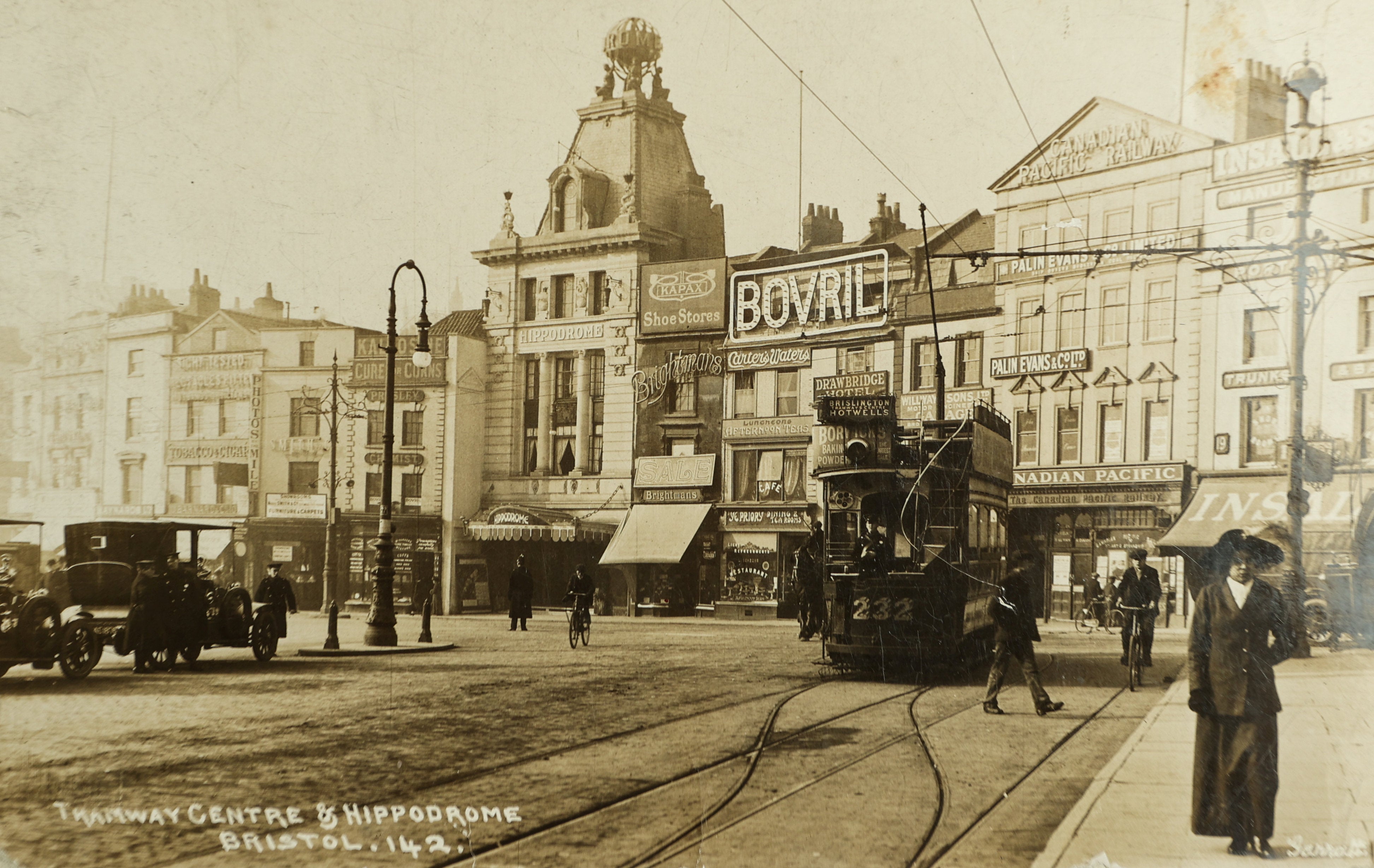 Tramway centre and the Hippodrome, Bristol