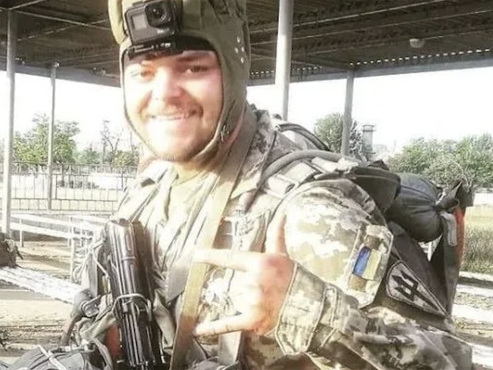 Aiden Aslin, who goes by the name Johnny, and uses the social media name COSSACKGUNDI, has been documenting his experience of fighting Russian forces