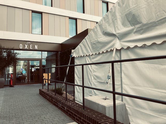 <p>The Courtyard by Marriott in South Oxford has been home to roughly 100 Afghan refugees since September last year </p>