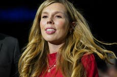 Carrie Johnson to be fined for Covid lockdown breach along with prime minister husband