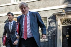 Boris Johnson and Rishi Sunak issued Partygate fines for breaking Covid lockdown laws