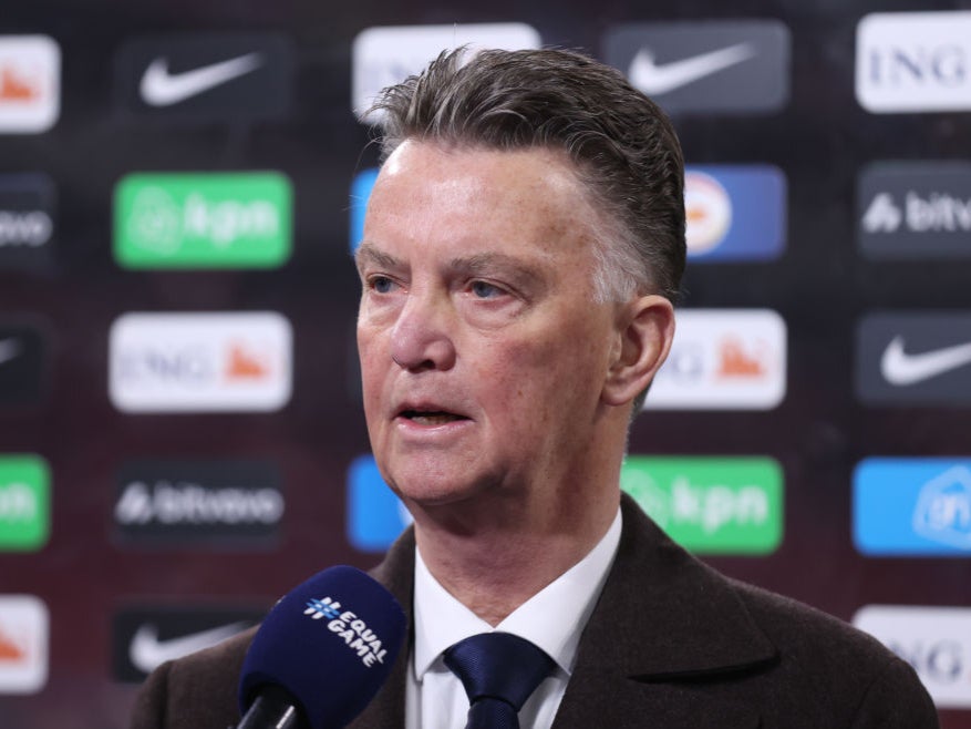 Van Gaal revealed his cancer diagnosis earlier this month