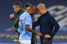 Pep Guardiola left surprised by news of Fernandinho’s Manchester City exit