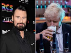 Rylan leads celebrity reactions after Boris Johnson and Rishi Sunak fined for breaking lockdown laws