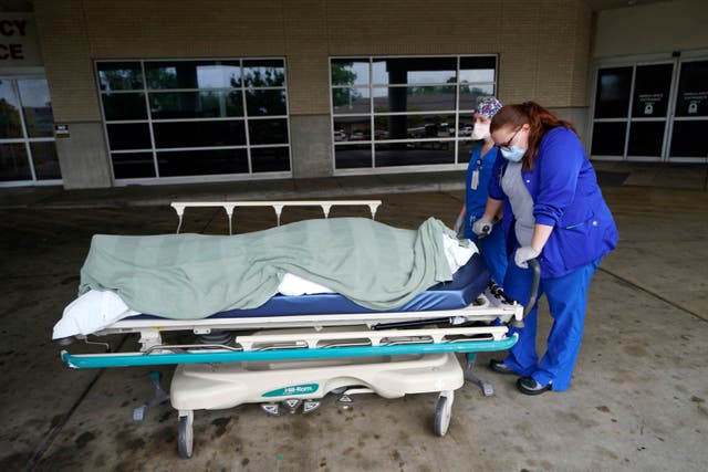 Virus Outbreak Louisiana Hospital