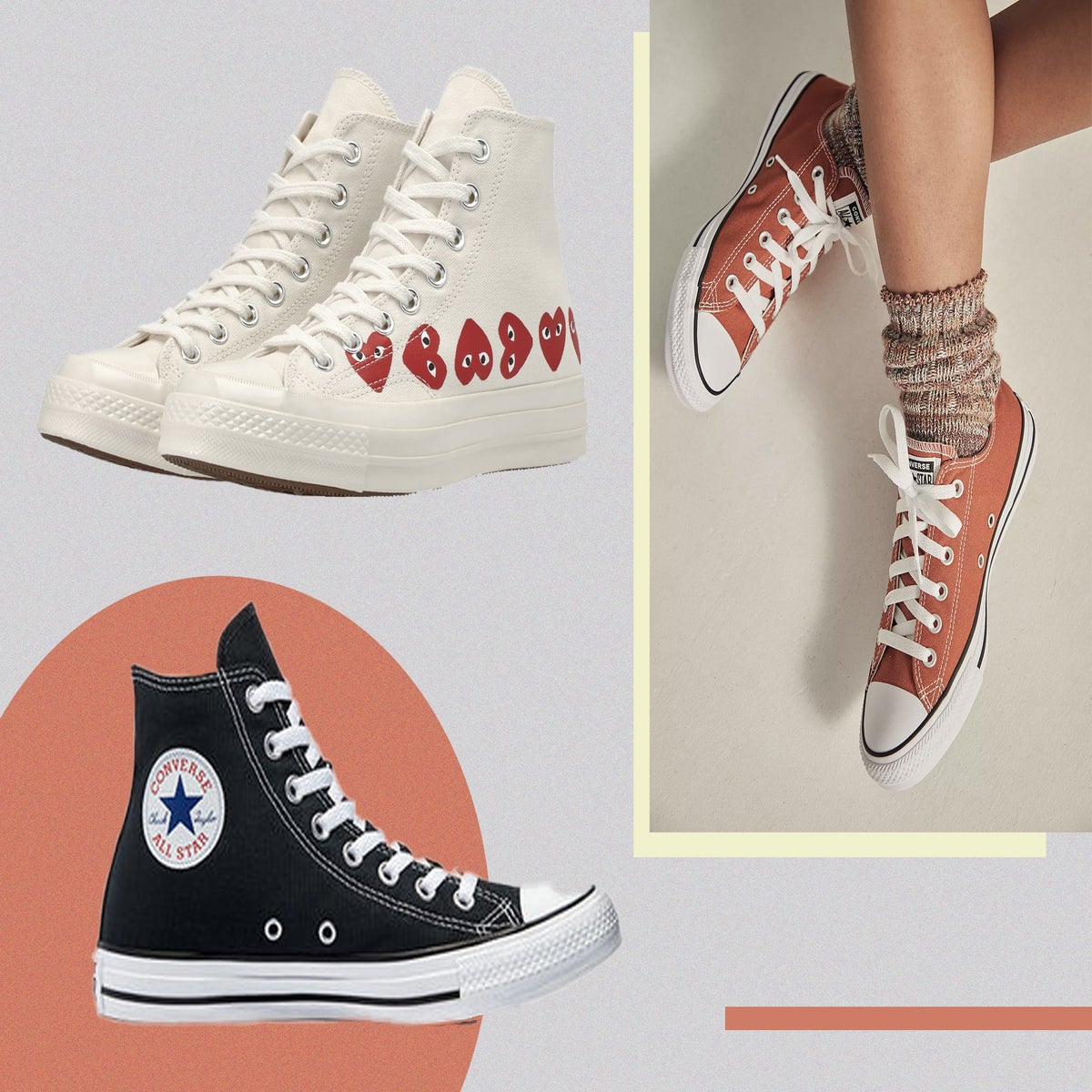 Converse trainers buying High tops, run star, Comme Des Garcons more | The Independent