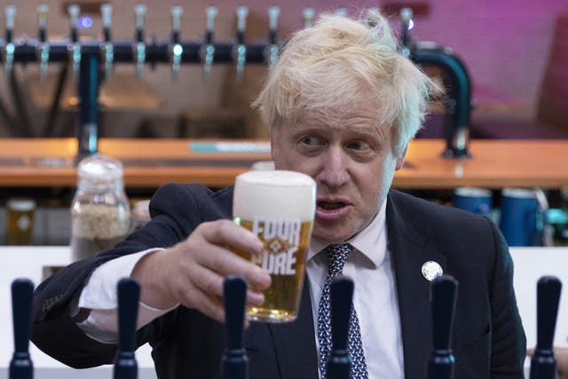 Prime Minister Boris Johnson said he has paid his police fine for attending his own birthday bash in 2020 during the Covid lockdown (Dan Kitwood/PA)