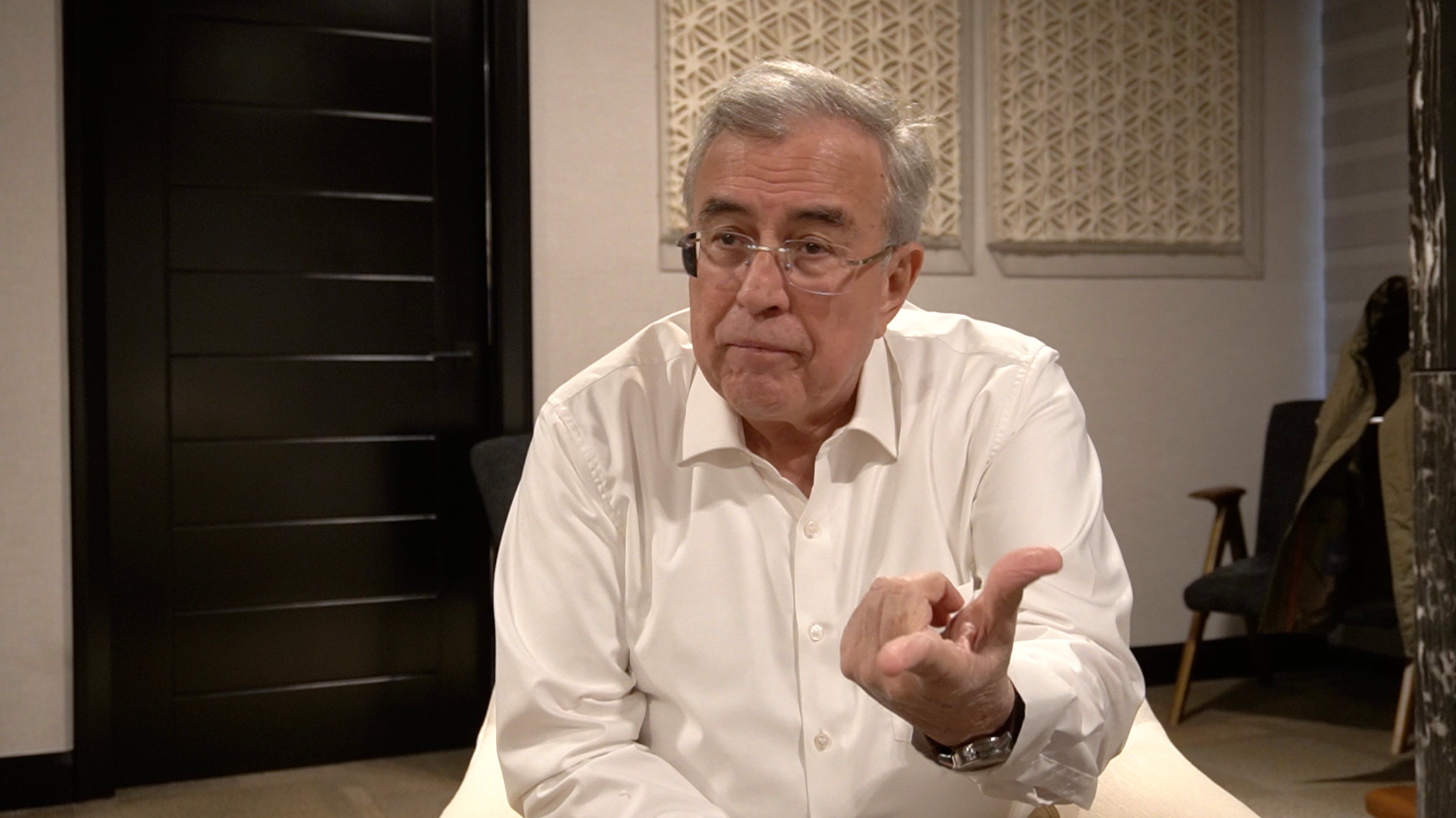 Rubén Rocha Moya, governor of Mexico’s Sinaloa state, speaks to Independent en Español