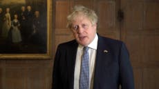 Boris Johnson resists calls to quit after becoming first UK prime minister to be punished for breaking law