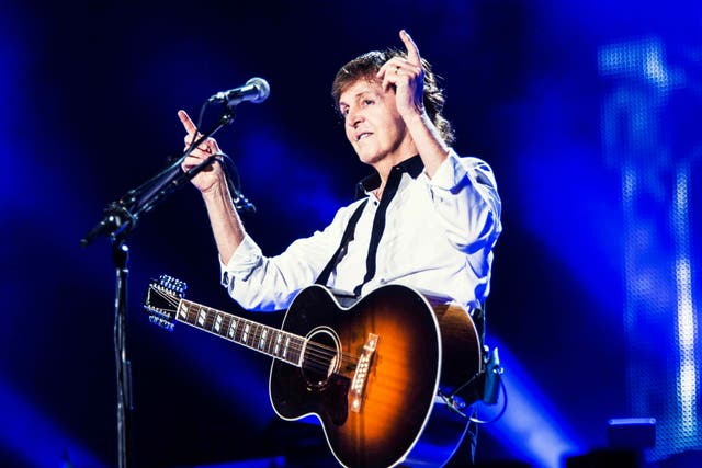 <p>Sir Paul McCartney will headline the Pyramid stage on Saturday night (MJ KIM/MPL Communications)</p>