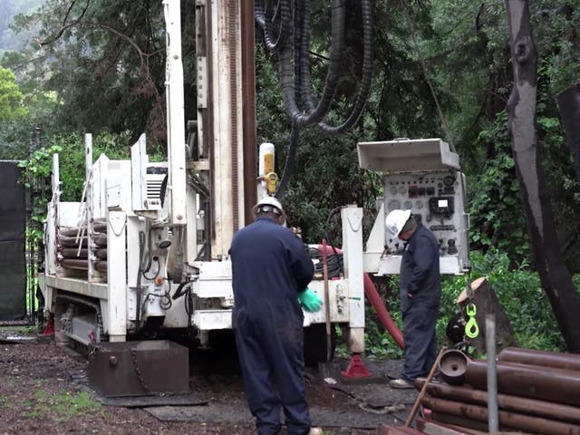 <p>A research team at UC Berkeley in California are drilling a 400ft hole to trial a geothermal energy system at the school</p>