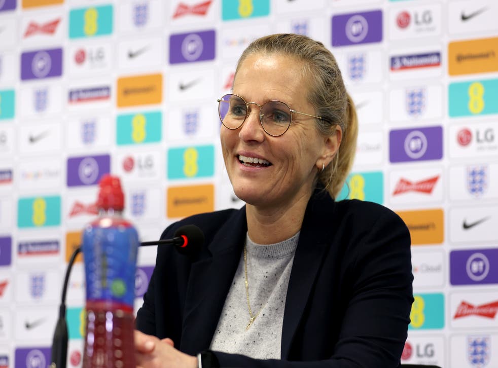 Sarina Wiegman is unsure whether England should take too much confidence from their red-hot form in front of goal recently into this summer’s Women’s European Championship (Liam McBurney/PA)
