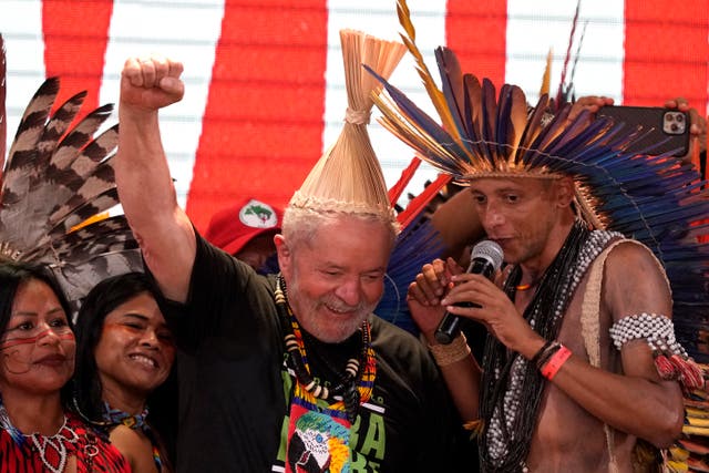 Brazil Lula Indigenous