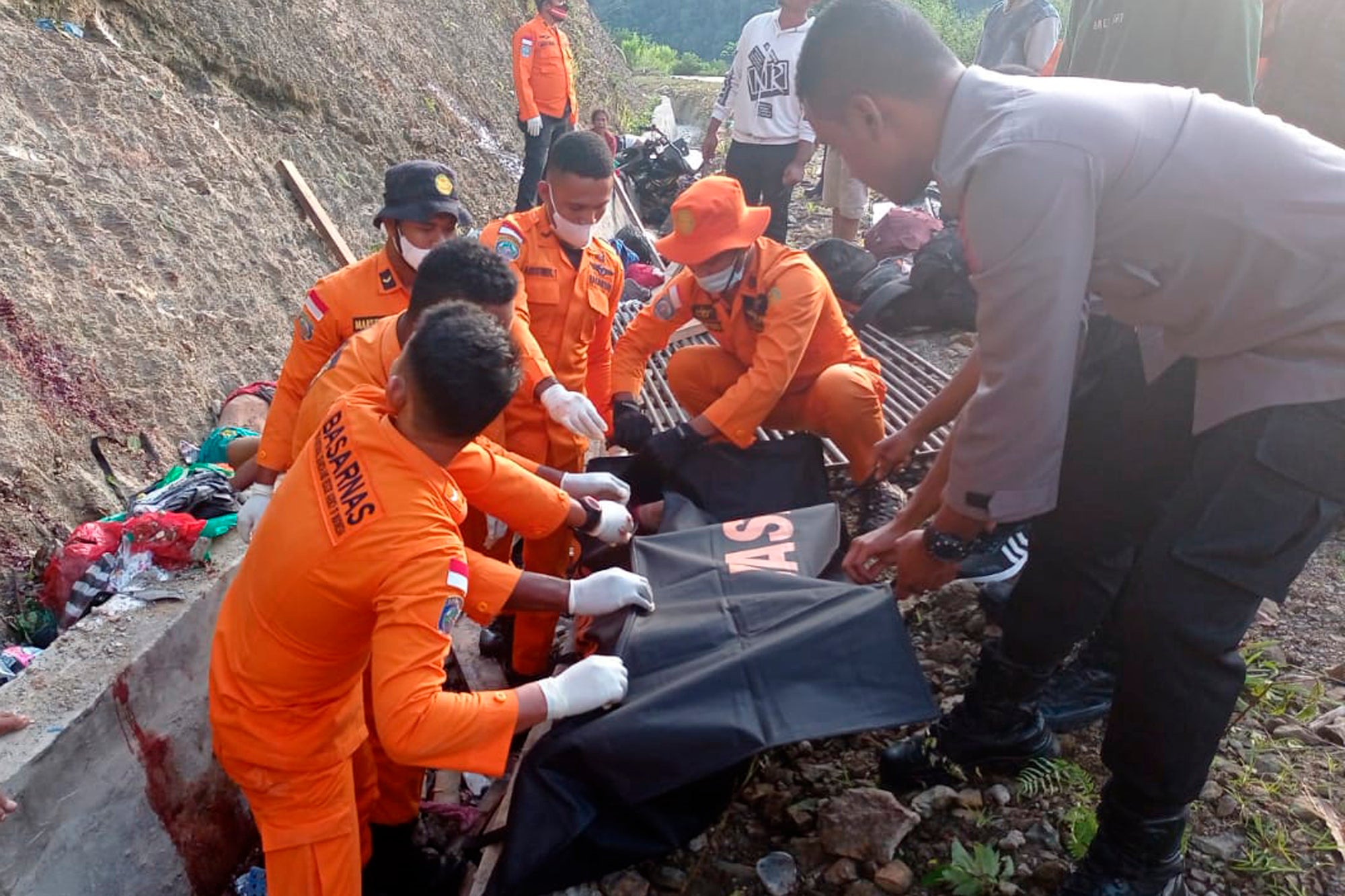 Indonesia Truck Crash