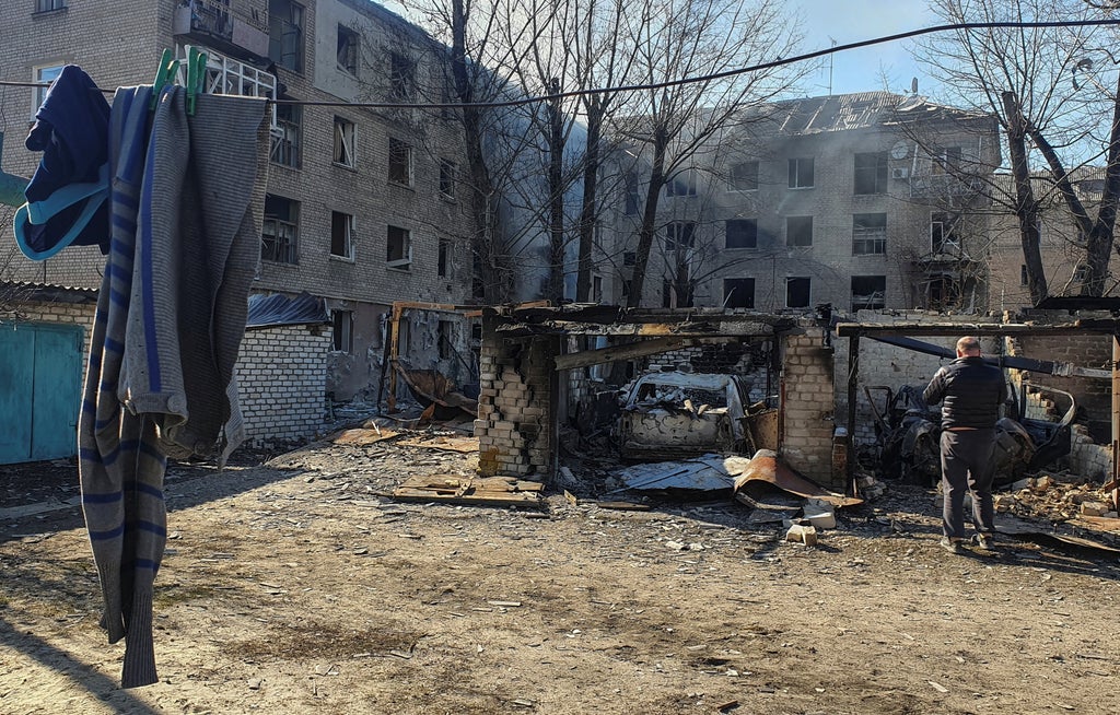 One civilian killed by Russian shelling in Ukraine’s Luhansk, governor says