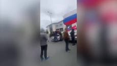 Pro-Russian flags and ‘Z’ symbols spotted on cars driving in Ireland